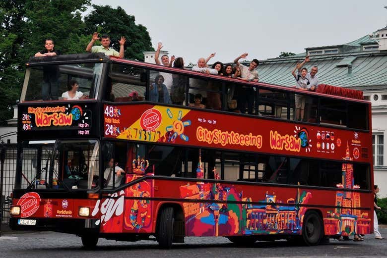 Autobus turistico di Varsavia
