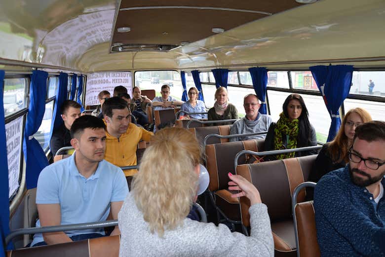 Giro sull'autobus d'epoca