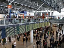 Interno dell'Aeroporto Varsavia-Chopin