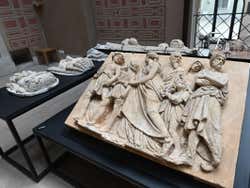 Sculture nel Museo di Varsavia